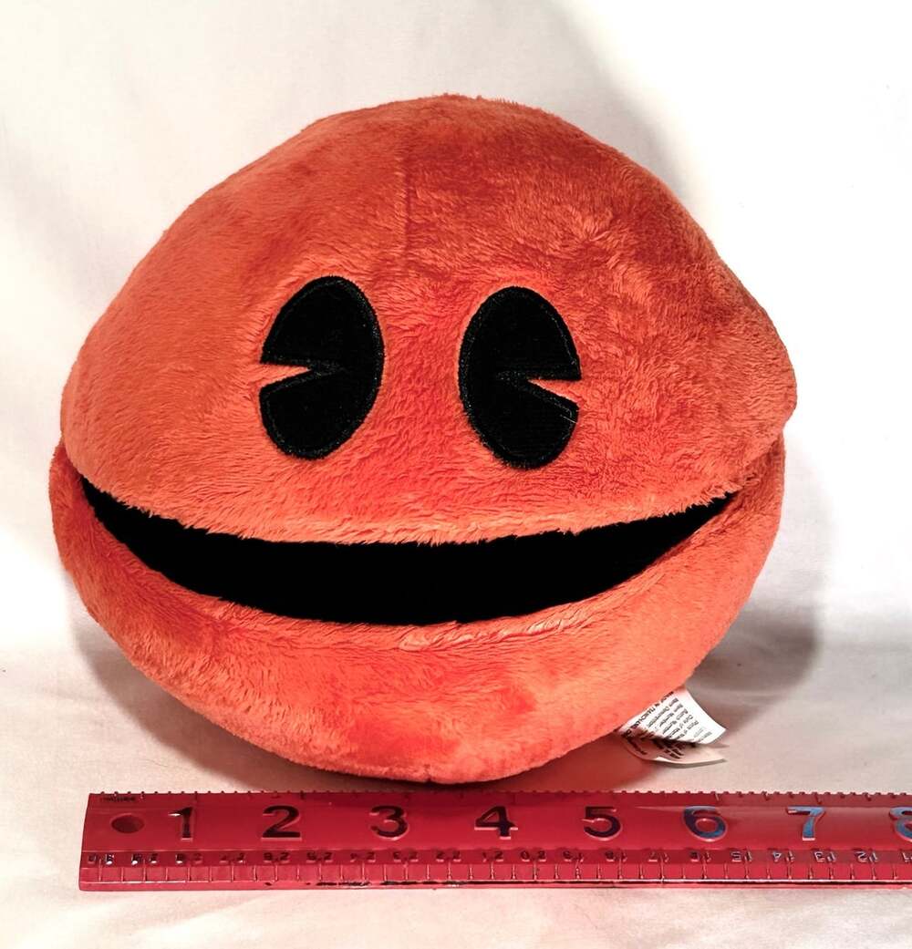 red PAC Man plush 7” Bandai Nanco Battle Royal